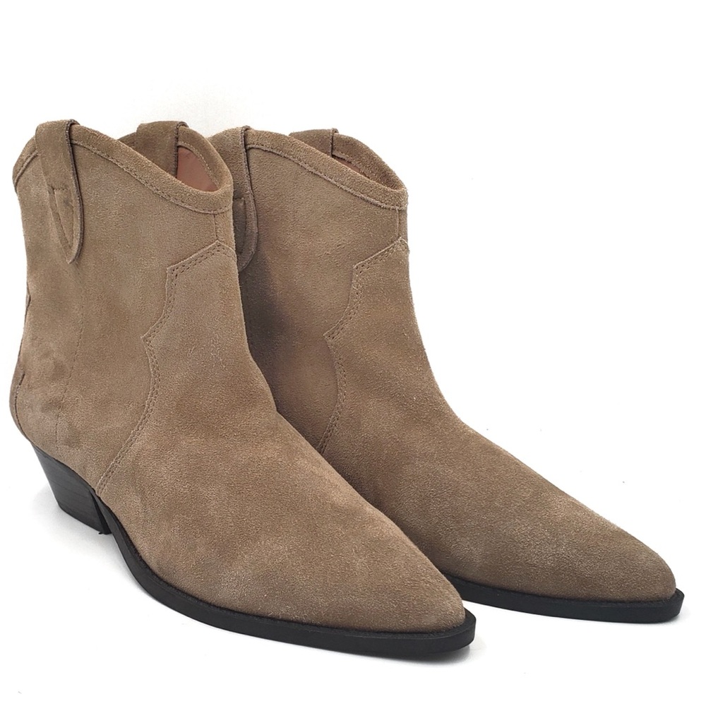 CHELSEA & VIOLET suede leather booties 9.5M